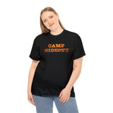 Camp Hideout logo LARGE Tshirt