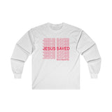 JESUS SAVED - Special Edition Long Sleeve Tshirt