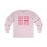 JESUS SAVED - Special Edition Long Sleeve Tshirt
