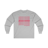 JESUS SAVED - Special Edition Long Sleeve Tshirt