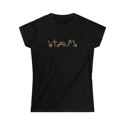 WOMEN'S SIZING NOW AVAIL! 5 Symbols | Camo edition T-shirt