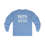 Faith Over Fear - Long Sleeve T-shirt in 7 Colors