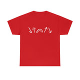White 5 Symbols | Heavy Cotton Shirt | Small - 5X