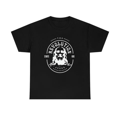 Revolution : Jesus - Special Edition | Christian T-Shirt WHITE