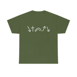 White 5 Symbols | Heavy Cotton Shirt | Small - 5X