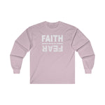 Faith Over Fear - Long Sleeve T-shirt in 7 Colors