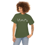 White 5 Symbols | Heavy Cotton Shirt | Small - 5X