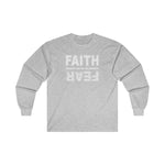 Faith Over Fear - Long Sleeve T-shirt in 7 Colors