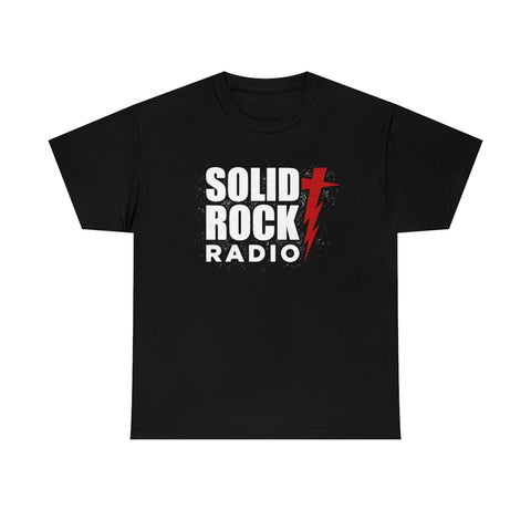Solid Rock Radio Gildan Heavy Cotton solid rock tee