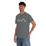 White 5 Symbols | Heavy Cotton Shirt | Small - 5X
