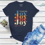 Joy Joy Joy | Womens Christian T-shirt