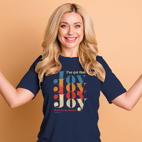 Joy Joy Joy | Womens Christian T-shirt