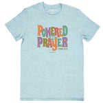 Powered By Prayer | Womens Christian T-shirt