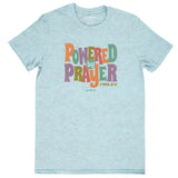Powered By Prayer | Womens Christian T-shirt