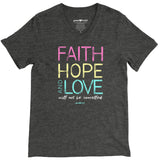 Faith Hope Love Not Cancelled | Womens Christian T-shirt