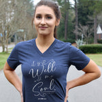 It Is Well Script | Womens Christian T-shirt