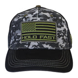 Black Camo American Flag Hat | Men's Cap