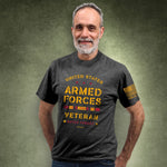 Armed Forces Veteran T-shirt | Mens Edition