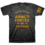 Armed Forces Veteran T-shirt | Mens Edition