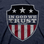 In God We Trust Shield | Mens T-shirt