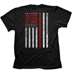 Firefighter Flag Shirt | Redline T-shirt