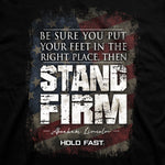 Lincoln Flag | Stand Firm | Men's T-shirt