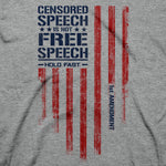 "Free Speech" Shirt | Patriotic Mens T-shirt