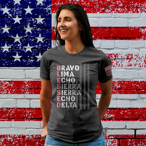 Hold Fast Women's BLESSED T-shirt