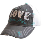 Love Never Fails | Womens Christian Hat