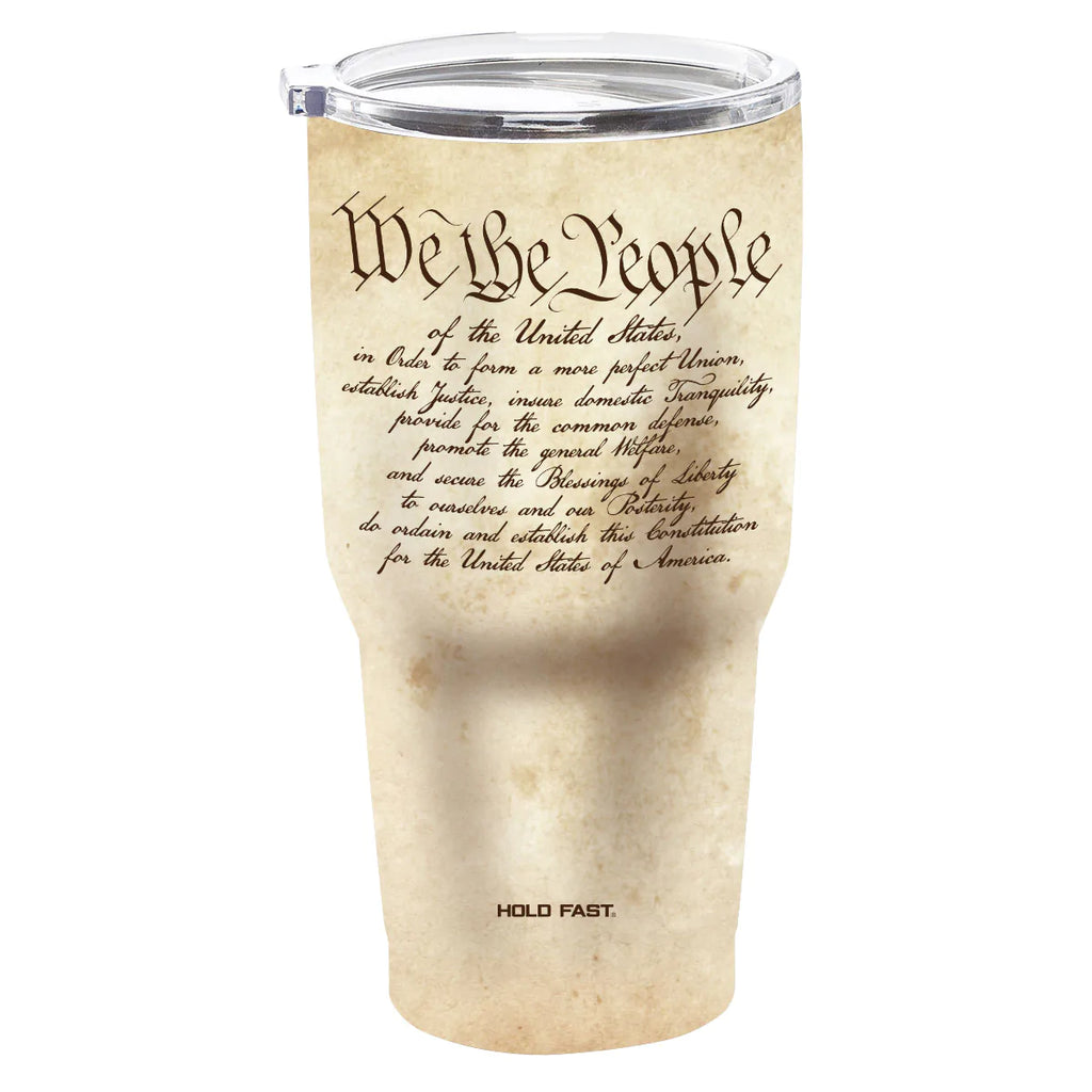 Hold Fast 30 oz Stainless Steel Tumbler We The People