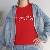 White 5 Symbols | Heavy Cotton Shirt | Small - 5X