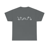White 5 Symbols | Heavy Cotton Shirt | Small - 5X