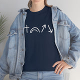 White 5 Symbols | Heavy Cotton Shirt | Small - 5X