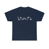 White 5 Symbols | Heavy Cotton Shirt | Small - 5X
