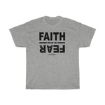 Faith Over Fear T-shirt | 4X | 5X - 316Tees